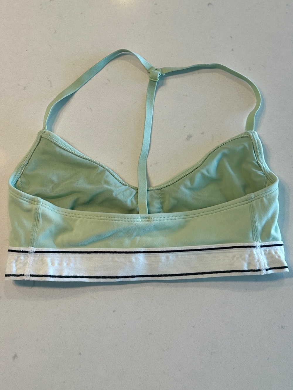 SPORTY & RICH SERIF LOGO SPORTS BRALETTE - Picture 4 of 4